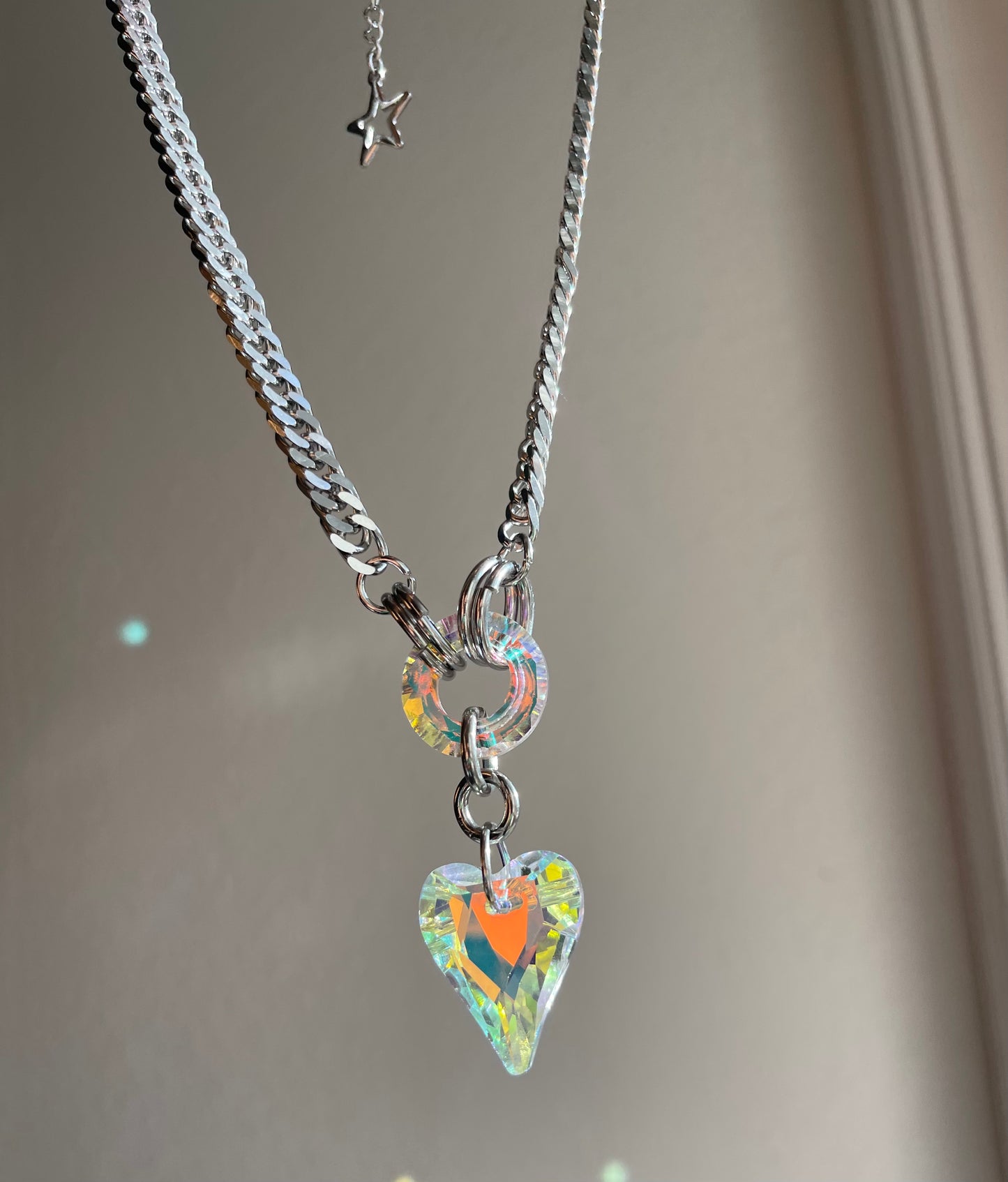 Solar Heart Necklace