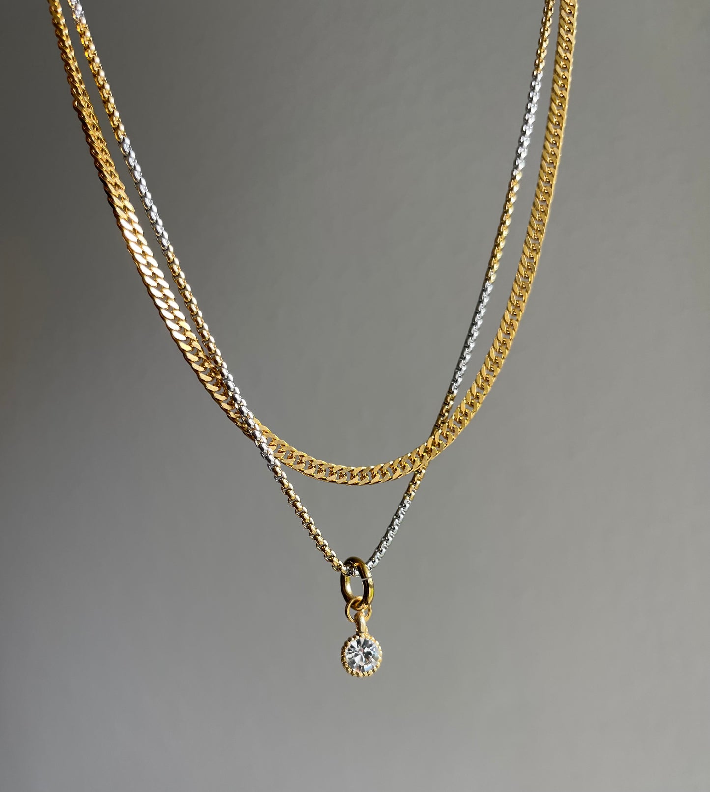 Everyday Mixed Metal Necklace