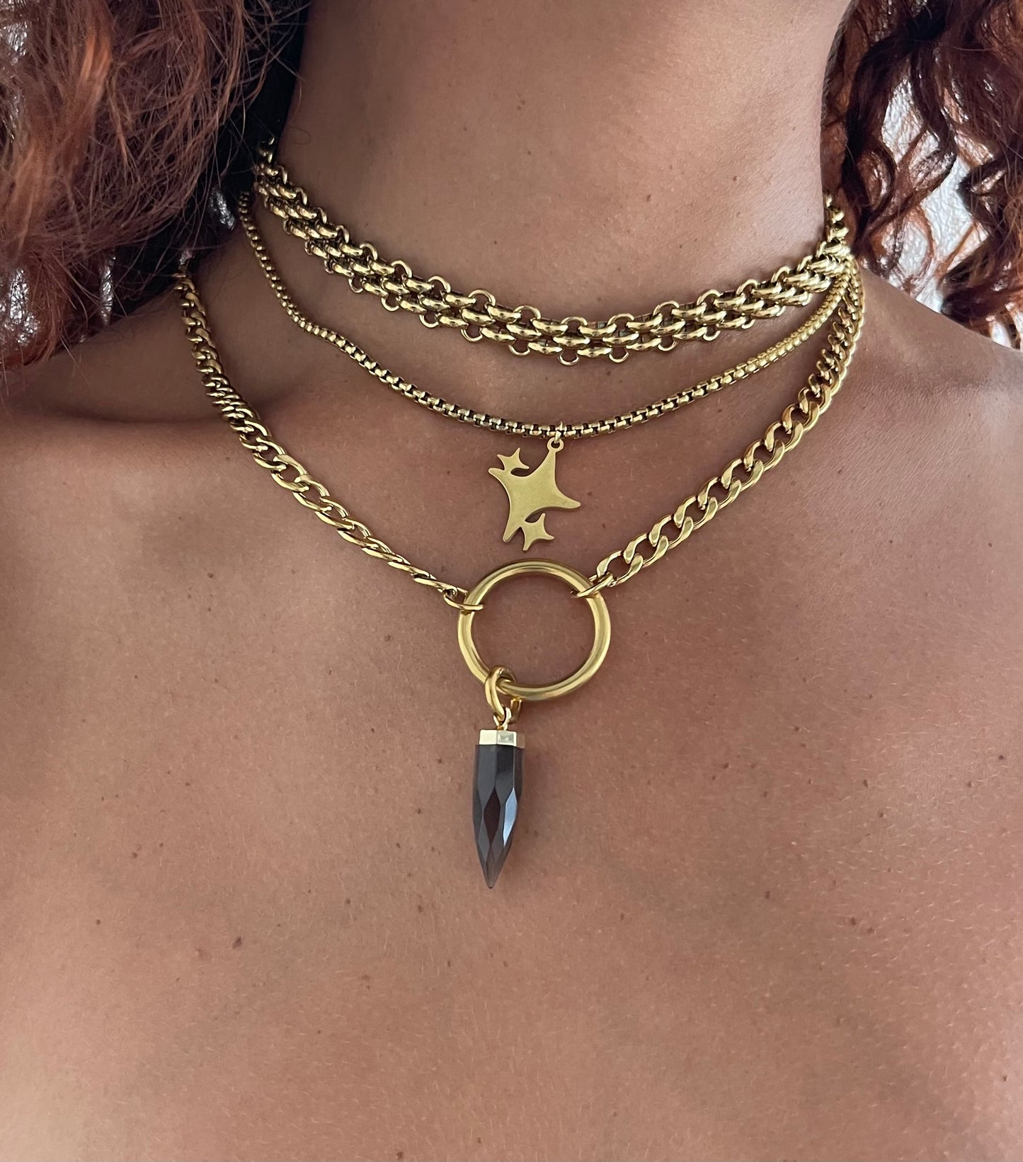 Smokey Quartz Stack