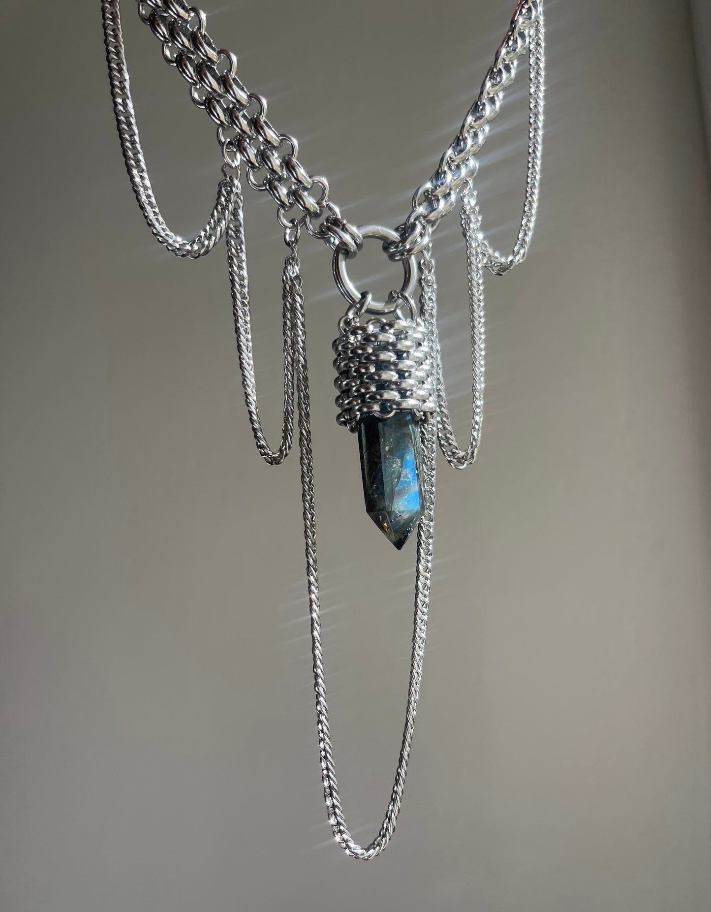 Labradorite Princess Choker