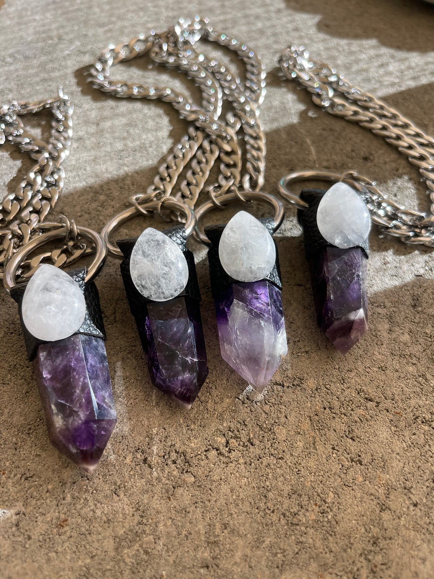 Amethyst Quartz Pendant