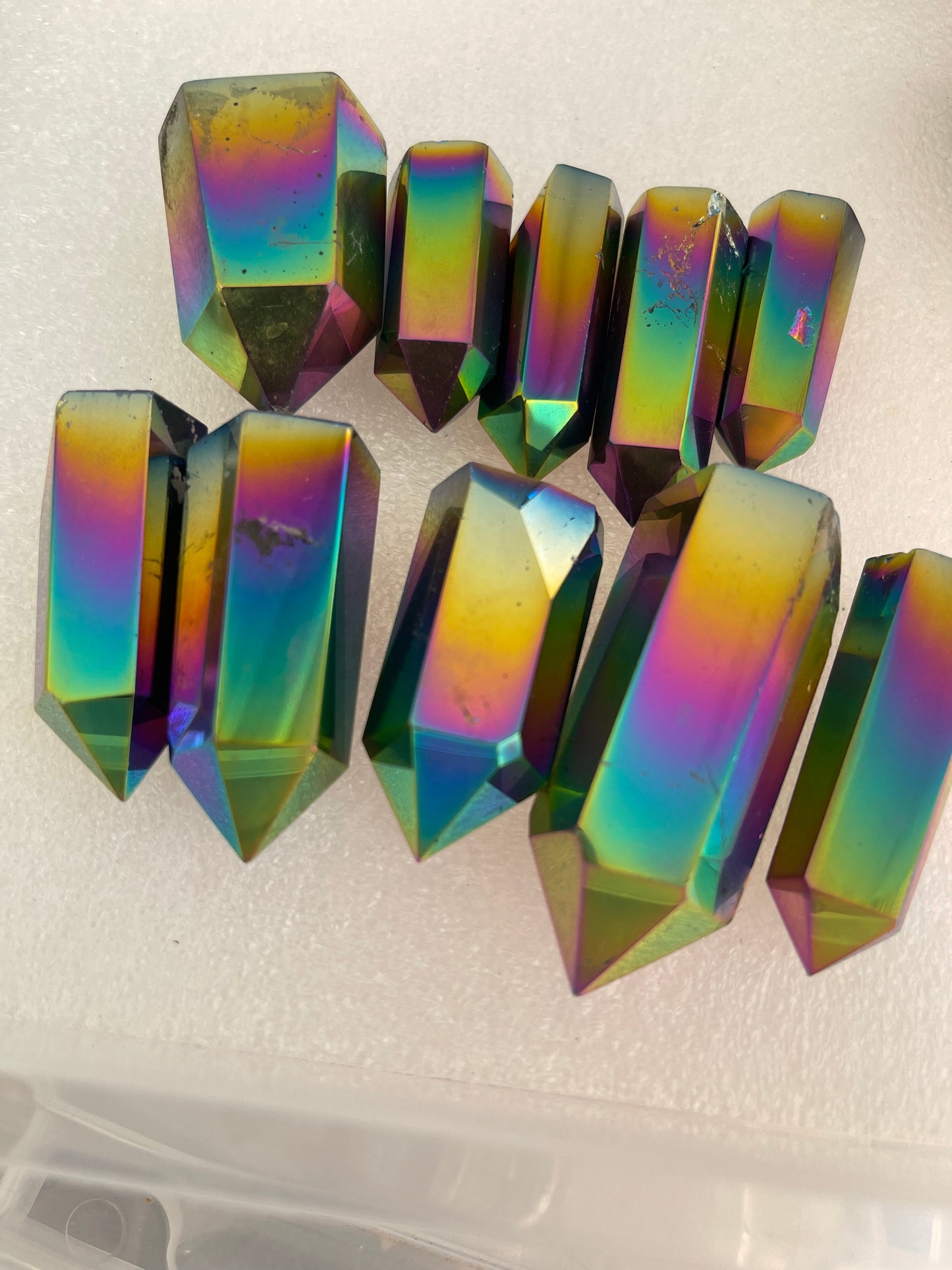 Perfectly Flawed ⟢ Titanium Quartz Necklace