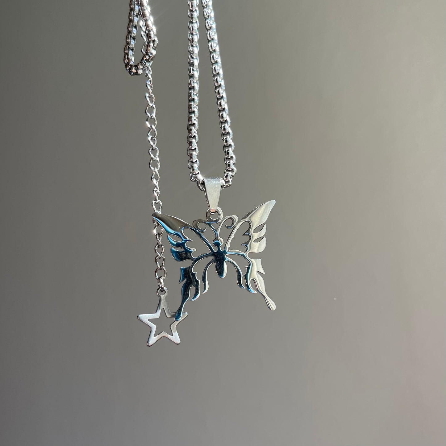 butterfly baby necklace