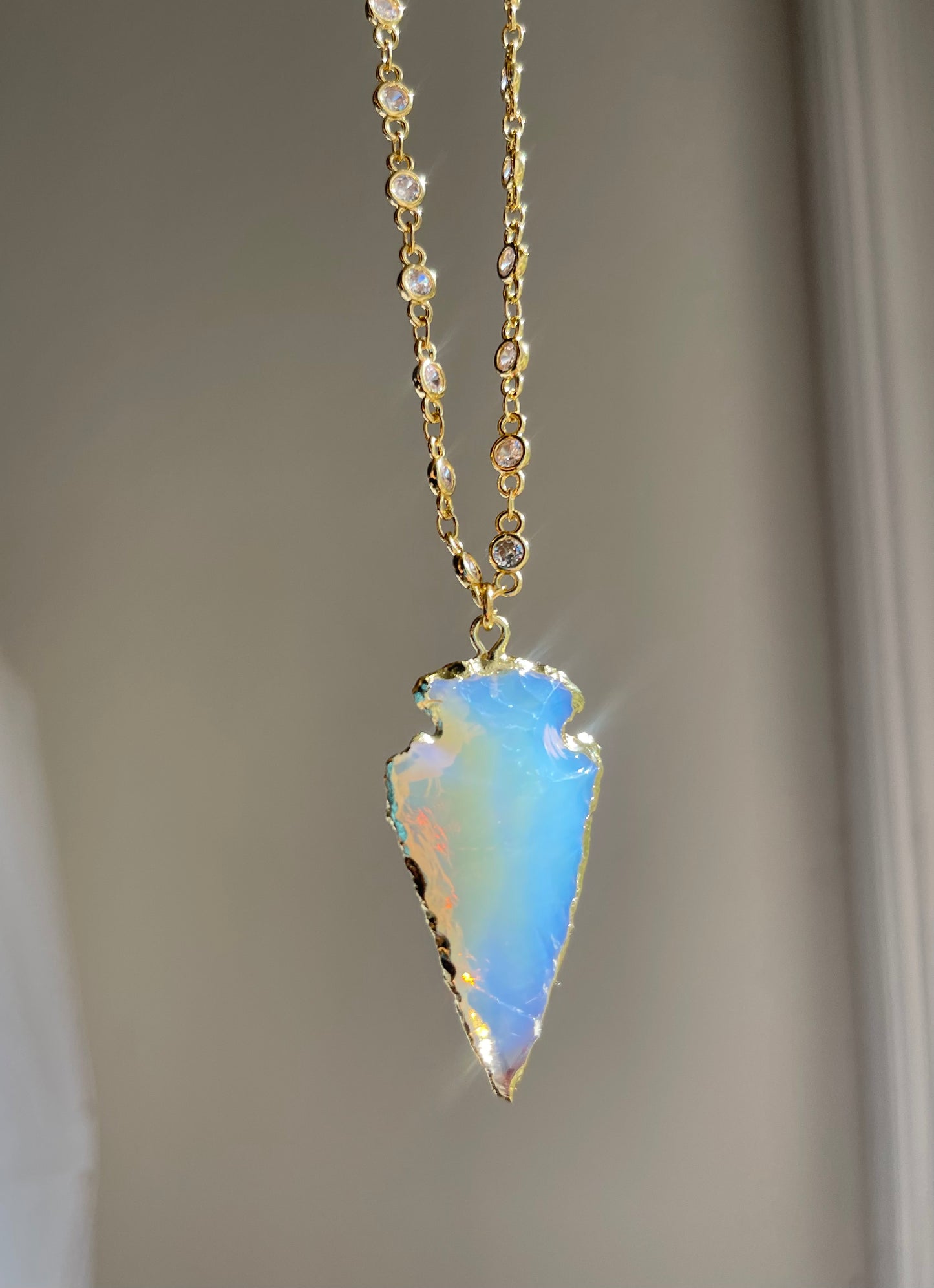 Opalite Dagger Necklace