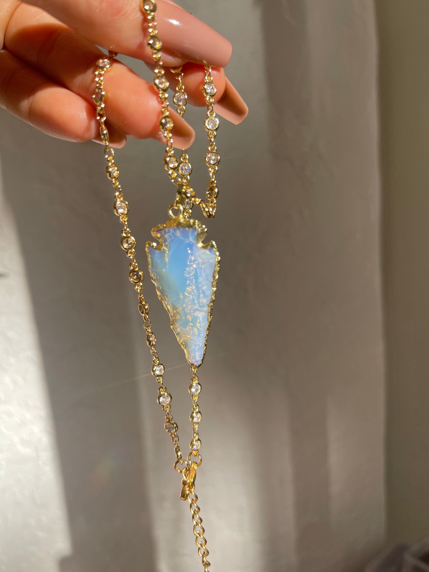 Opalite Dagger Necklace