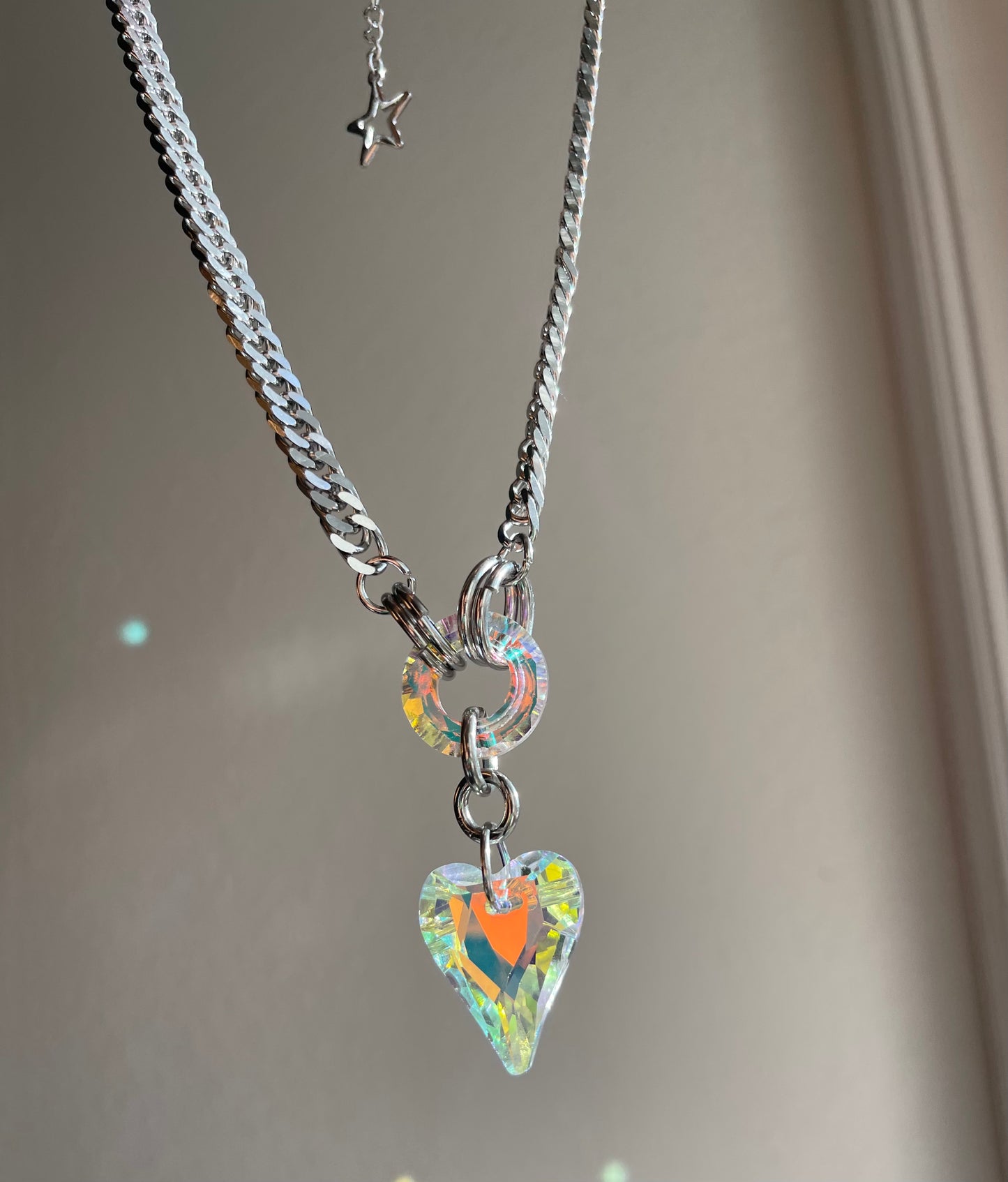 Solar Heart Necklace