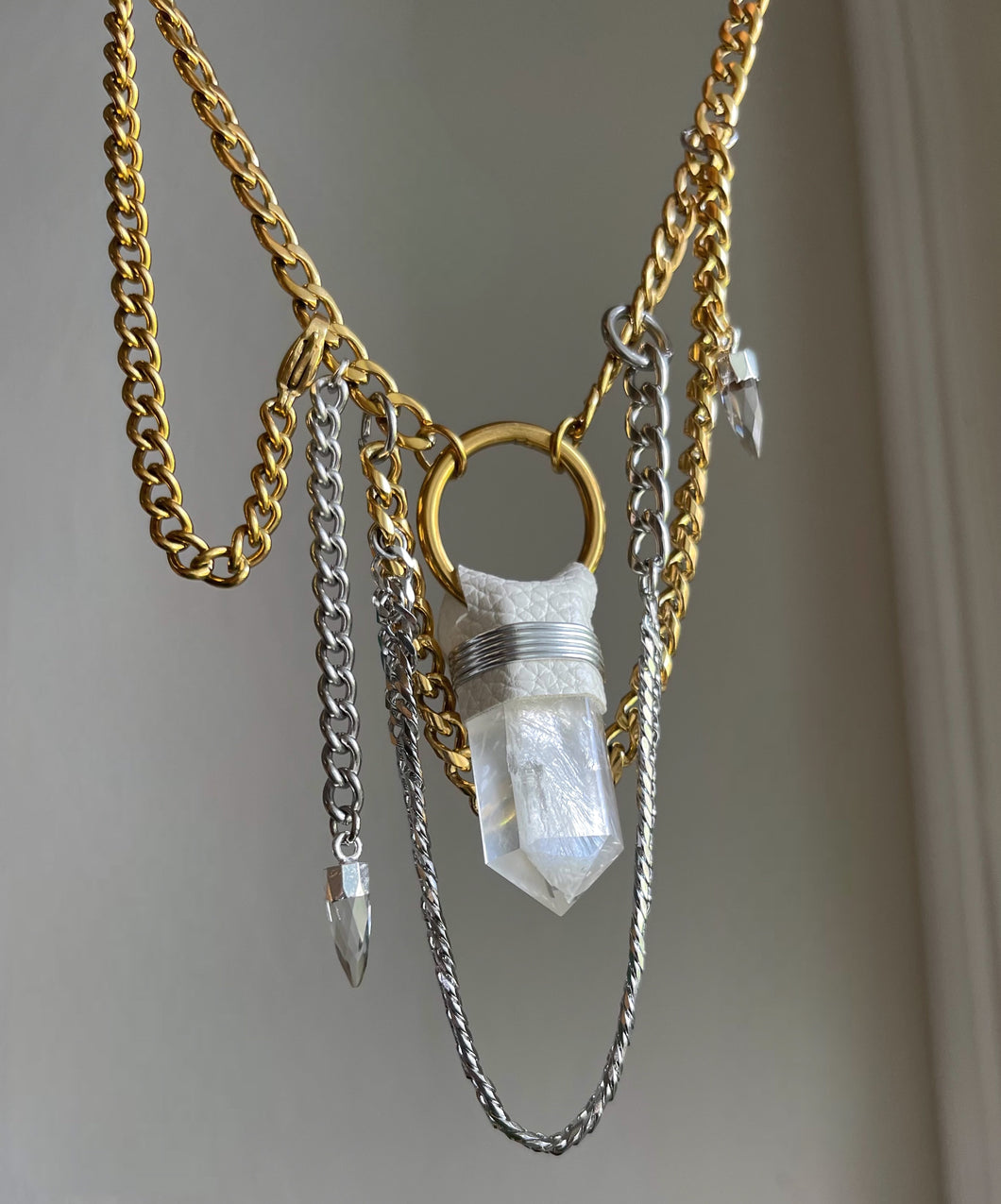 Mini Quartz Layered Necklace