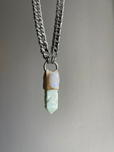 Load image into Gallery viewer, Hemimorphite Moonstone Necklace
