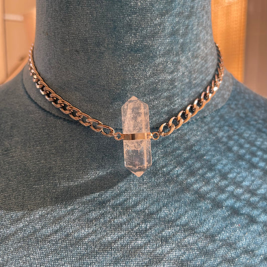 Raw Crystal Choker