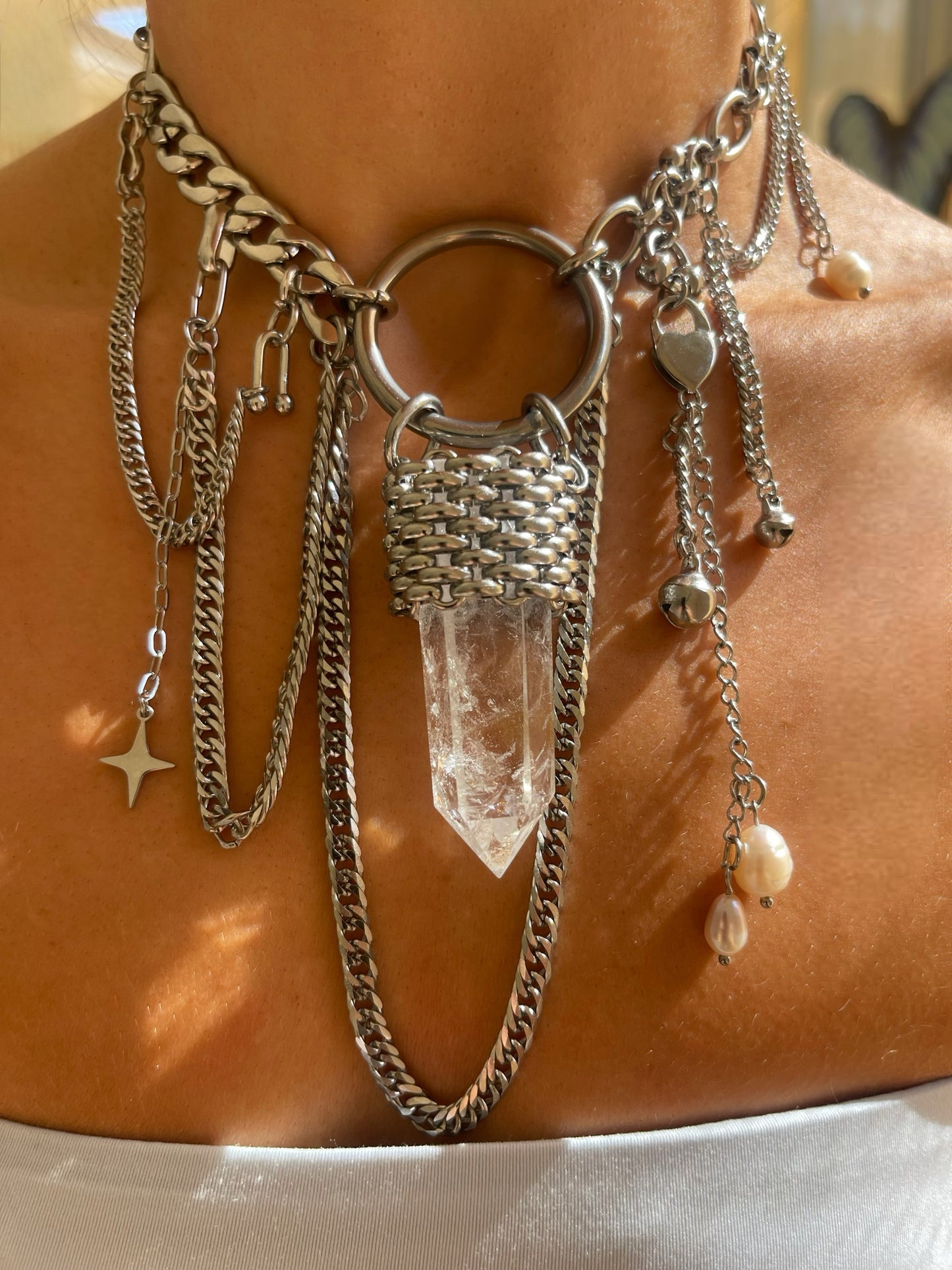 Royal Quartz Choker