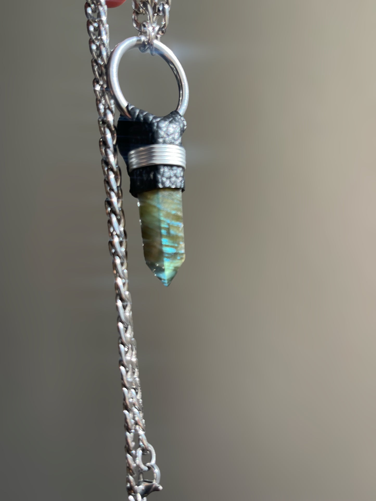 Mini Labradorite Necklace