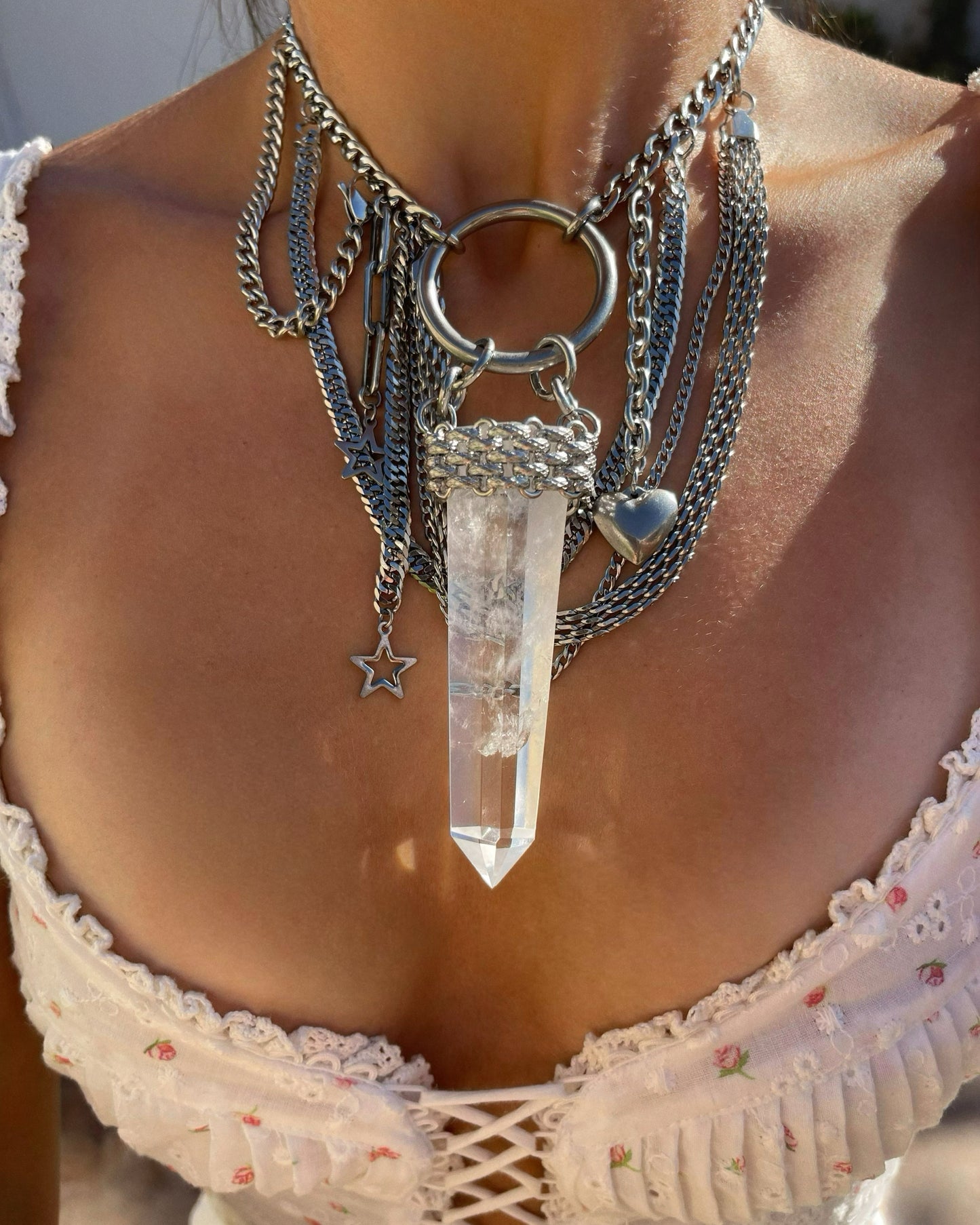 Quartz Everything Necklace