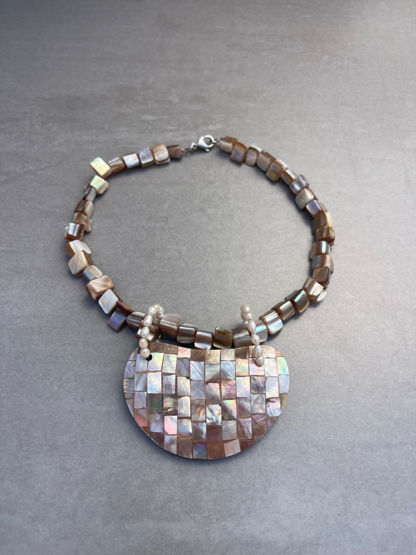 Abalone Mosaic Choker
