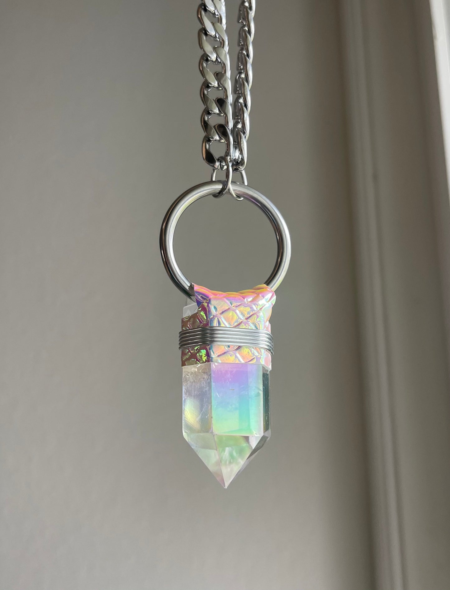 TROPIX Angel Aura Quartz Pendant