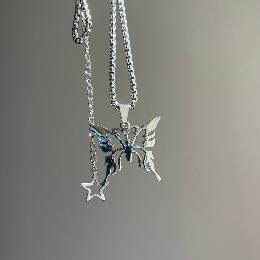 butterfly baby necklace