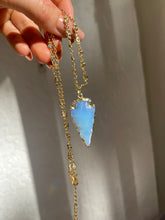 Load image into Gallery viewer, Opalite Dagger Necklace
