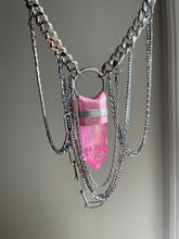 Load image into Gallery viewer, Pink Aura Quartz Layered Choker
